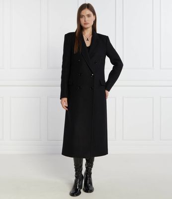 Patrizia Pepe - Płaszcz damski ze sklepu: Gomez Fashion Store w kategorii: Płaszcze damskie - zdjęcie 874714-BD9-10338_PK235W000064049