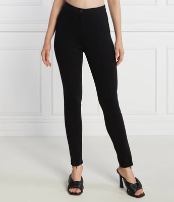 Spodnie damskie casualowe Patrizia Pepe ze sklepu: Gomez Fashion Store w kategorii: Spodnie damskie - zdjęcie 874714-BD9-10338_PK235W000069049