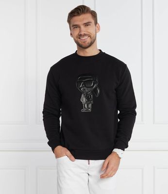 Bluza męska na zimę Karl Lagerfeld ze sklepu: Gomez Fashion Store w kategorii: Bluzy męskie - zdjęcie 874714-BD9-10338_KL235M000061990