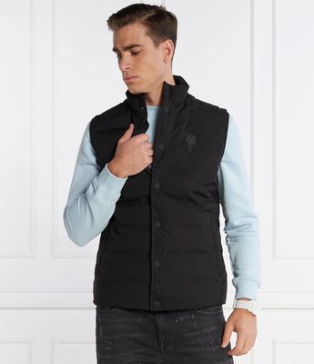 Kamizelka męska jesienna Karl Lagerfeld ze sklepu: Gomez Fashion Store w kategorii: Kamizelki męskie - zdjęcie 874714-BD9-10338_KL235M000109990