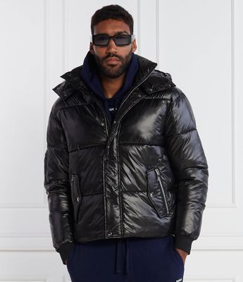 Kurtka męska casual na zimę Karl Lagerfeld ze sklepu: Gomez Fashion Store w kategorii: Kurtki męskie - zdjęcie 874714-BD9-10338_KL235M000111990