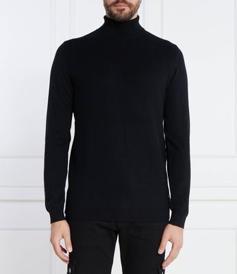 Sweter męski casual Karl Lagerfeld ze sklepu: Gomez Fashion Store w kategorii: Swetry męskie - zdjęcie 874714-BD9-10338_KL235M000125990