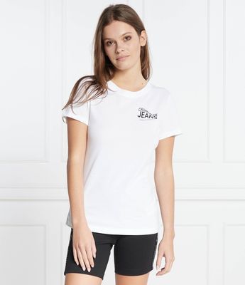 Bluzka damska na wiosnę Calvin Klein Jeans ze sklepu: Gomez Fashion Store w kategorii: Bluzki damskie - zdjęcie 874714-BD9-10338_CJ235W000101210
