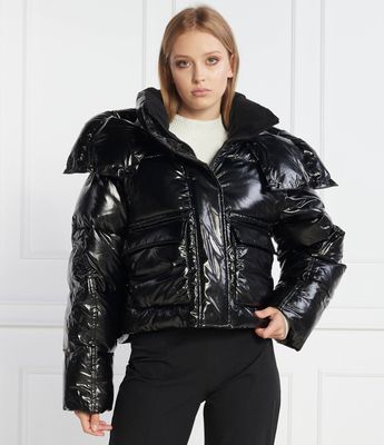 Calvin Klein Jeans - Kurtka damska jesienna ze sklepu: Gomez Fashion Store w kategorii: Kurtki damskie - zdjęcie 874714-BD9-10338_CJ235W000105A81