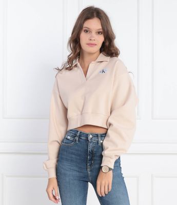 Bluza damska Calvin Klein Jeans ze sklepu: Gomez Fashion Store w kategorii: Bluzy damskie - zdjęcie 874714-BD9-10338_CJ235W000122604