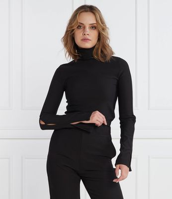 Sweter damski zimowy Calvin Klein Jeans ze sklepu: Gomez Fashion Store w kategorii: Swetry damskie - zdjęcie 874714-BD9-10338_CJ235W000140A81