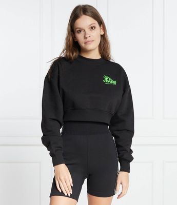Bluza damska casual Calvin Klein Jeans ze sklepu: Gomez Fashion Store w kategorii: Bluzy damskie - zdjęcie 874714-BD9-10338_CJ235W000150A81