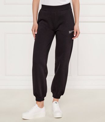 Spodnie damskie sportowe Calvin Klein Jeans ze sklepu: Gomez Fashion Store w kategorii: Spodnie damskie - zdjęcie 874714-BD9-10338_CJ235W000162A81
