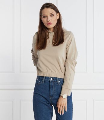 Bluza damska na jesień Calvin Klein Jeans ze sklepu: Gomez Fashion Store w kategorii: Bluzy damskie - zdjęcie 874714-BD9-10338_CJ235W000173303