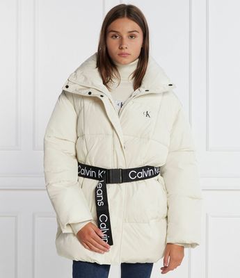 Calvin Klein Jeans - Kurtka damska jesienna ze sklepu: Gomez Fashion Store w kategorii: Kurtki damskie - zdjęcie 874714-BD9-10338_CJ235W000199186