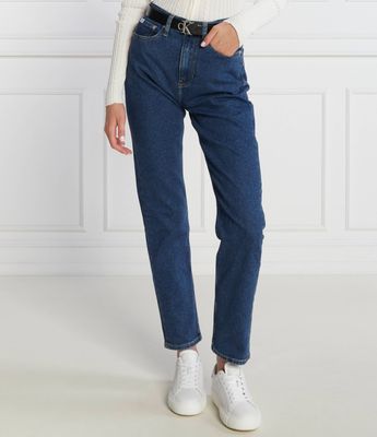 Jeansy damskie casualowe Calvin Klein Jeans ze sklepu: Gomez Fashion Store w kategorii: Jeansy damskie - zdjęcie 874714-BD9-10338_CJ235W000209195
