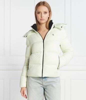 Calvin Klein Jeans - Kurtka damska jesienna ze sklepu: Gomez Fashion Store w kategorii: Kurtki damskie - zdjęcie 874714-BD9-10338_CJ235W000180309