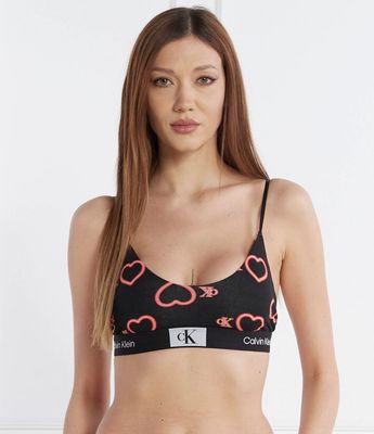 Biustonosz w nadruki Calvin Klein Underwear ze sklepu: Gomez Fashion Store w kategorii: Biustonosze - zdjęcie 874714-BD9-10338_CU241W000005891