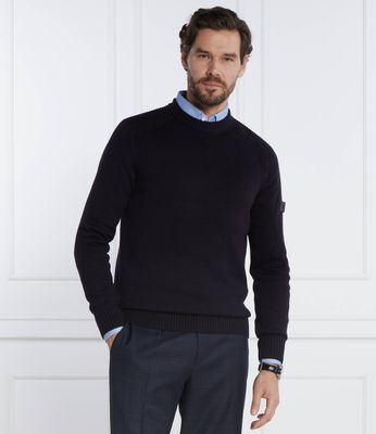 Sweter męski casual Joop! ze sklepu: Gomez Fashion Store w kategorii: Swetry męskie - zdjęcie 874714-BD9-10338_JO235M000021404