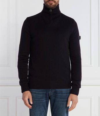 Sweter męski na wiosnę Joop! ze sklepu: Gomez Fashion Store w kategorii: Swetry męskie - zdjęcie 874714-BD9-10338_JO235M000022404