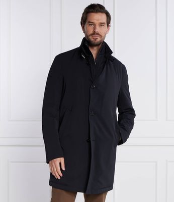 Płaszcz męski elegancki Joop! ze sklepu: Gomez Fashion Store w kategorii: Płaszcze męskie - zdjęcie 874714-BD9-10338_JO235M000025401