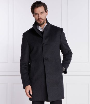Płaszcz męski jesienny Joop! ze sklepu: Gomez Fashion Store w kategorii: Płaszcze męskie - zdjęcie 874714-BD9-10338_JO235M000060021