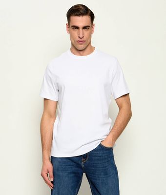 T-shirt męski casualowy Michael Kors ze sklepu: Gomez Fashion Store w kategorii: T-shirty męskie - zdjęcie 874714-BD9-10338_MK161M000008100