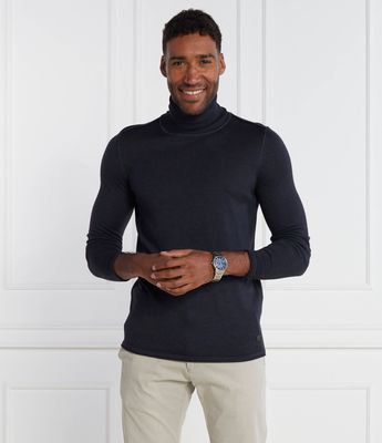Sweter męski casual Joop! Jeans ze sklepu: Gomez Fashion Store w kategorii: Swetry męskie - zdjęcie 874714-BD9-10338_JJ235M000003404