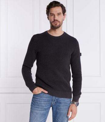 Sweter męski zimowy Joop! Jeans ze sklepu: Gomez Fashion Store w kategorii: Swetry męskie - zdjęcie 874714-BD9-10338_JJ235M000009001