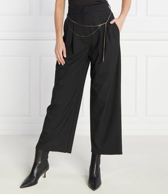 Spodnie damskie casualowe Marella ze sklepu: Gomez Fashion Store w kategorii: Spodnie damskie - zdjęcie 874714-BD9-10338_MA235W000034002