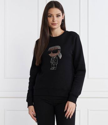 Bluza damska na jesień Karl Lagerfeld ze sklepu: Gomez Fashion Store w kategorii: Bluzy damskie - zdjęcie 874714-BD9-10338_KL235W000066666