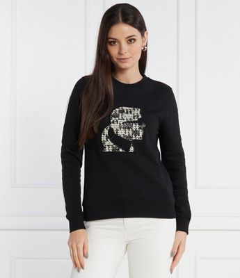 Bluza damska casualowa Karl Lagerfeld ze sklepu: Gomez Fashion Store w kategorii: Bluzy damskie - zdjęcie 874714-BD9-10338_KL235W000092666