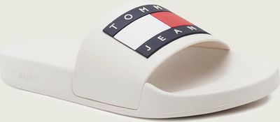 Klapki męskie na lato Tommy Jeans ze sklepu: Gomez Fashion Store w kategorii: Klapki męskie - zdjęcie 874714-BD9-10338_TM235M000185215