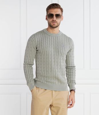 Aeronautica Militare - Sweter męski ze sklepu: Gomez Fashion Store w kategorii: Swetry męskie - zdjęcie 874714-BD9-10338_AM235M000053200