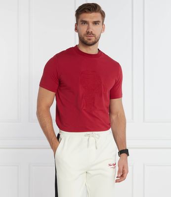 T-shirt męski na wiosnę casualowy Karl Lagerfeld ze sklepu: Gomez Fashion Store w kategorii: T-shirty męskie - zdjęcie 874714-BD9-10338_KL235M000205703