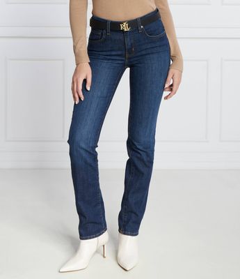 LAUREN RALPH LAUREN - Jeansy damskie w miejskim stylu wiosenne ze sklepu: Gomez Fashion Store w kategorii: Jeansy damskie - zdjęcie 874714-BD9-10338_RL235W000059PB5