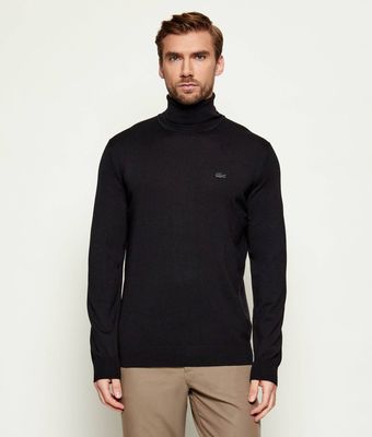 Sweter męski zimowy casual Lacoste ze sklepu: Gomez Fashion Store w kategorii: Swetry męskie - zdjęcie 874714-BD9-10338_LA235M000027031