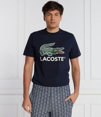 T-shirt męski wiosenny Lacoste ze sklepu: Gomez Fashion Store w kategorii: T-shirty męskie - zdjęcie 874714-BD9-10338_LA235M000066166