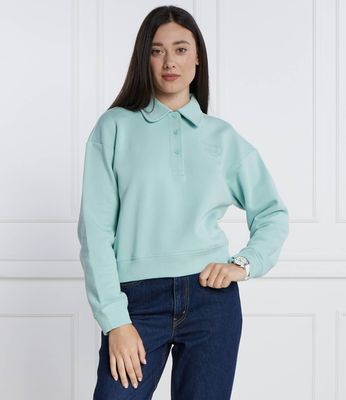 Bluzka damska jesienna Lacoste ze sklepu: Gomez Fashion Store w kategorii: Bluzki damskie - zdjęcie 874714-BD9-10338_LA235W000015815