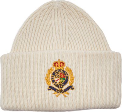 Czapka zimowa damska Polo Ralph Lauren ze sklepu: Gomez Fashion Store w kategorii: Czapki zimowe damskie - zdjęcie 874714-BD9-10338_PR236W000017D64