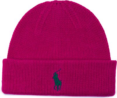 Czapka zimowa damska Polo Ralph Lauren ze sklepu: Gomez Fashion Store w kategorii: Czapki zimowe damskie - zdjęcie 874714-BD9-10338_PR236W000019PI3