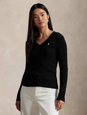 Sweter damski Polo Ralph Lauren ze sklepu: Gomez Fashion Store w kategorii: Swetry damskie - zdjęcie 874714-BD9-10338_PR236W000048G57