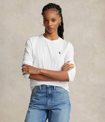 Bluzka damska Polo Ralph Lauren ze sklepu: Gomez Fashion Store w kategorii: Bluzki damskie - zdjęcie 874714-BD9-10338_PR236W000049B62