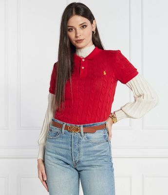 Bluzka damska na wiosnę Polo Ralph Lauren ze sklepu: Gomez Fashion Store w kategorii: Bluzki damskie - zdjęcie 874714-BD9-10338_PR241W000014I95