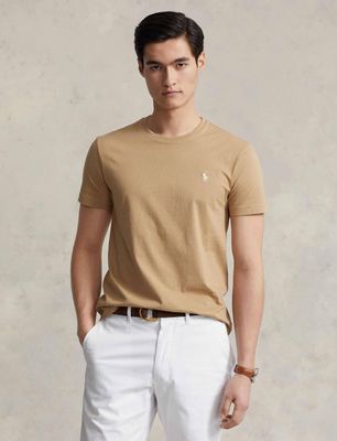 T-shirt męski casual na wiosnę Polo Ralph Lauren ze sklepu: Gomez Fashion Store w kategorii: T-shirty męskie - zdjęcie 874714-BD9-10338_PR241M000040QC9