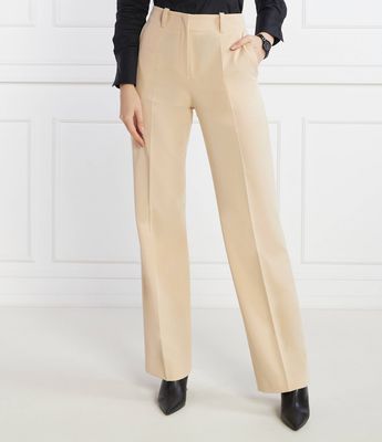 Spodnie damskie na wiosnę HUGO ze sklepu: Gomez Fashion Store w kategorii: Spodnie damskie - zdjęcie 874714-BD9-10338_BU241W000032291
