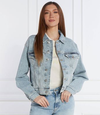 Kurtka damska na wiosnę BOSS ORANGE ze sklepu: Gomez Fashion Store w kategorii: Kurtki damskie - zdjęcie 874714-BD9-10338_BO241W000008404