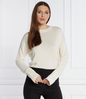 BOSS ORANGE - Sweter damski na zimę ze sklepu: Gomez Fashion Store w kategorii: Swetry damskie - zdjęcie 874714-BD9-10338_BO241W000016118