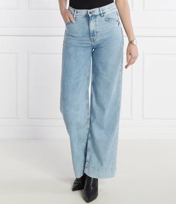 Jeansy damskie na wiosnę BOSS BLACK ze sklepu: Gomez Fashion Store w kategorii: Jeansy damskie - zdjęcie 874714-BD9-10338_BB241W000046444