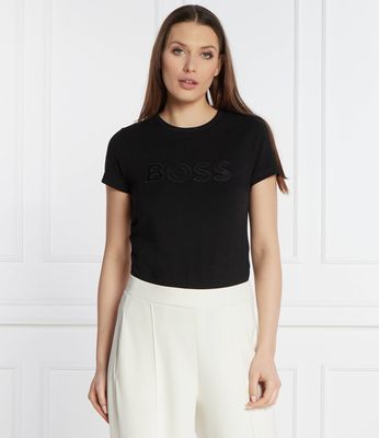 Bluzka damska na wiosnę BOSS BLACK ze sklepu: Gomez Fashion Store w kategorii: Bluzki damskie - zdjęcie 874714-BD9-10338_BB241W000059001