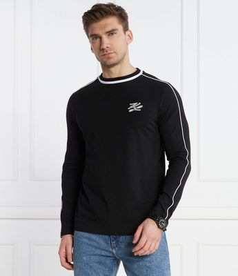 T-shirt męski jesienny Karl Lagerfeld ze sklepu: Gomez Fashion Store w kategorii: T-shirty męskie - zdjęcie 874714-BD9-10338_KL241M000006990