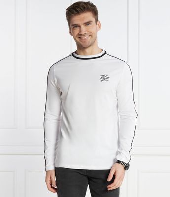 T-shirt męski na wiosnę casualowy Karl Lagerfeld ze sklepu: Gomez Fashion Store w kategorii: T-shirty męskie - zdjęcie 874714-BD9-10338_KL241M000006007