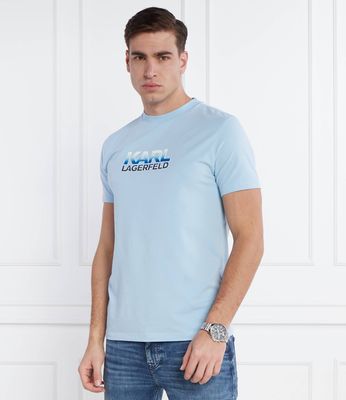 T-shirt męski na wiosnę Karl Lagerfeld ze sklepu: Gomez Fashion Store w kategorii: T-shirty męskie - zdjęcie 874714-BD9-10338_KL241M000011620