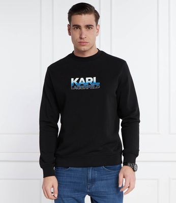 Bluza męska w stylu młodzieżowym na jesień Karl Lagerfeld ze sklepu: Gomez Fashion Store w kategorii: Bluzy męskie - zdjęcie 874714-BD9-10338_KL241M000017990