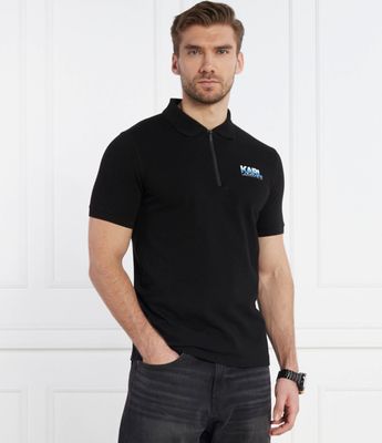 T-shirt męski na lato Karl Lagerfeld ze sklepu: Gomez Fashion Store w kategorii: T-shirty męskie - zdjęcie 874714-BD9-10338_KL241M000042990